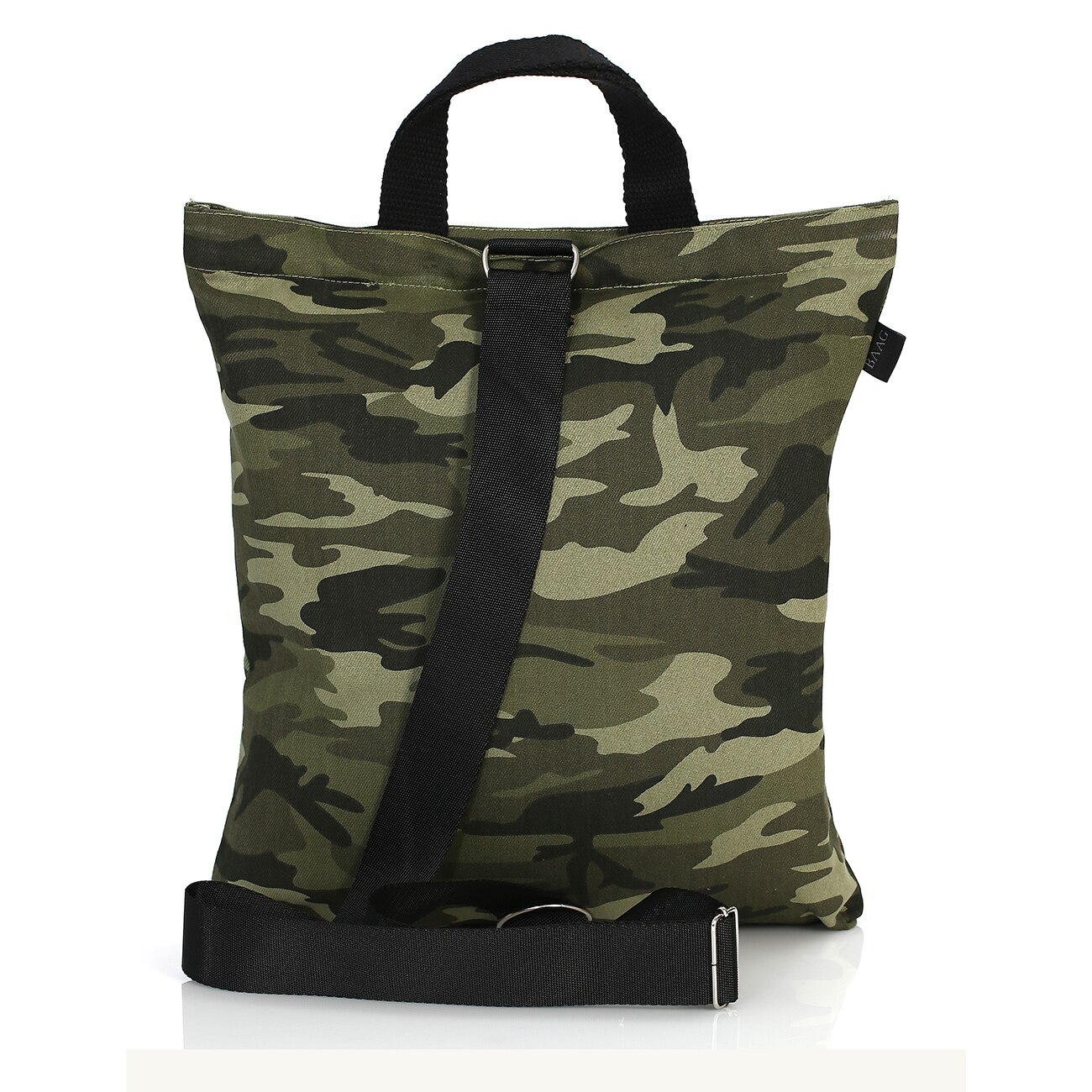 Mochila de camuflaje Unisex de con baagestambul, estampado de dibujos animados con rayas con asa