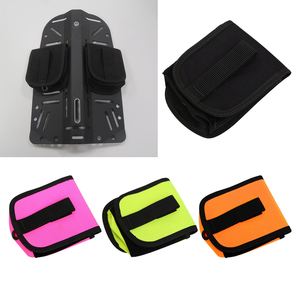 Duurzaam Scuba Gewicht Pocket Lood Houder Backplate 2Kg Pouch Belt Bag Pack