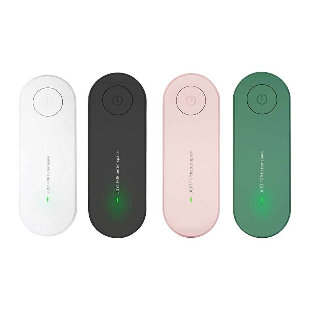 Home Portable Mini Air Purifier USB Cable & Battery Dual Power Air Cleaner Anion Ionizer Negative Ion Generator Ozone Generator