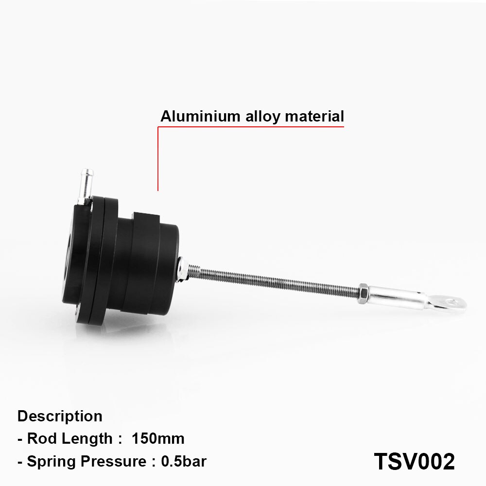 Turbo Pressure Solenoid Valve Adjustable Turbo Internal Wastegate Actuator Internal Wastegate Turbine Valves supercharger: black