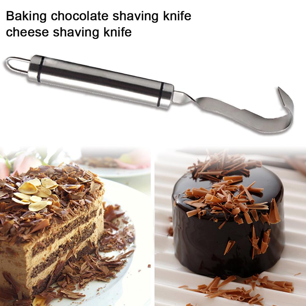 Multifunctionele Rvs Metalen Chocolade Spatel Kaasrasp Boter Blade Cutter Cake Diy Keuken Bakken Tool