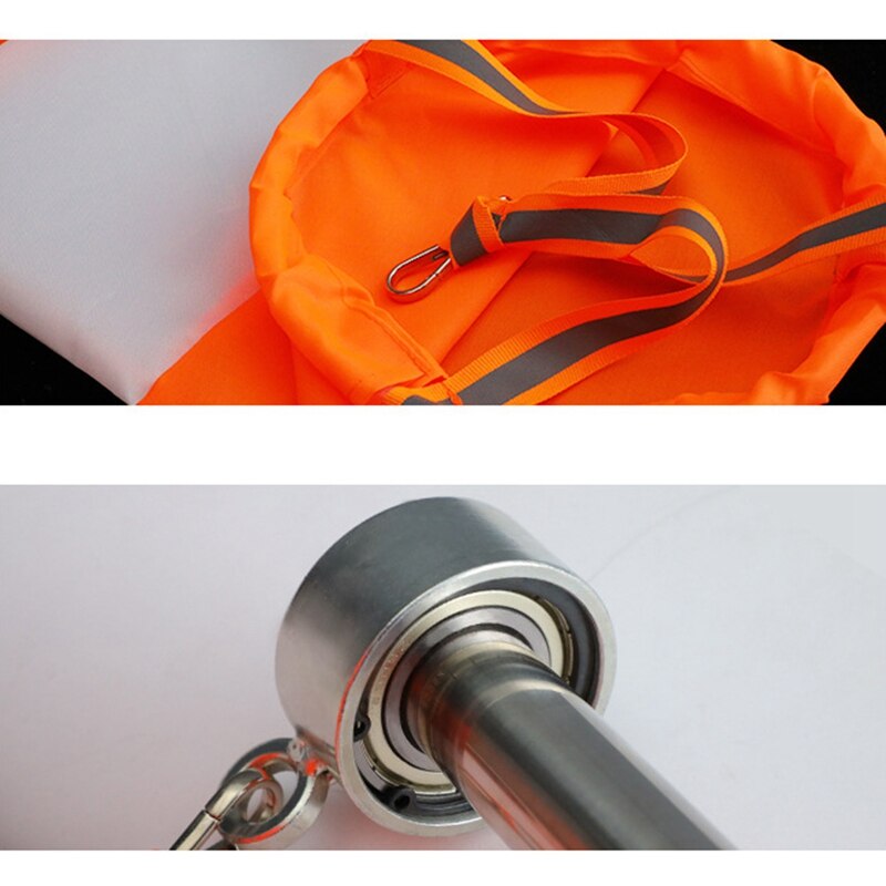 Météo Nylon vent chaussette girouette vent chaussette extérieure jouet cerf-volant, surveillance du vent a besoin d'un indicateur de vent