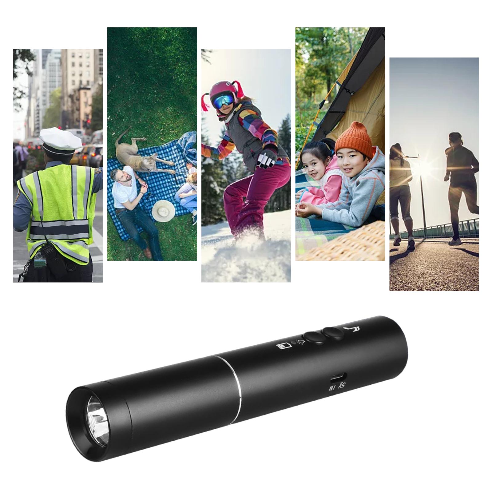 Elektronische trainerpfeife mit led-taschenlampe, camping-notfallpfeife, sportpfeife