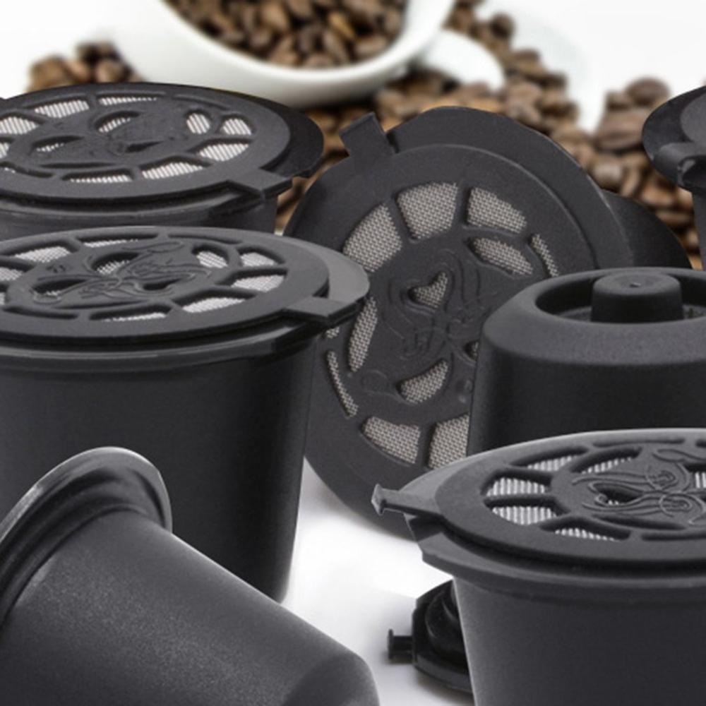 Reusable Coffee Pods Small Reusable FilLED Coffee Capsule Cup Coffee Filter Repeatable Recycling Coffee Cap