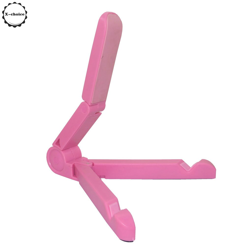 Skidproof Foldable Desgin Turntable Holder for Record Display / LP Record Vinyl Turntable Stand: Pink