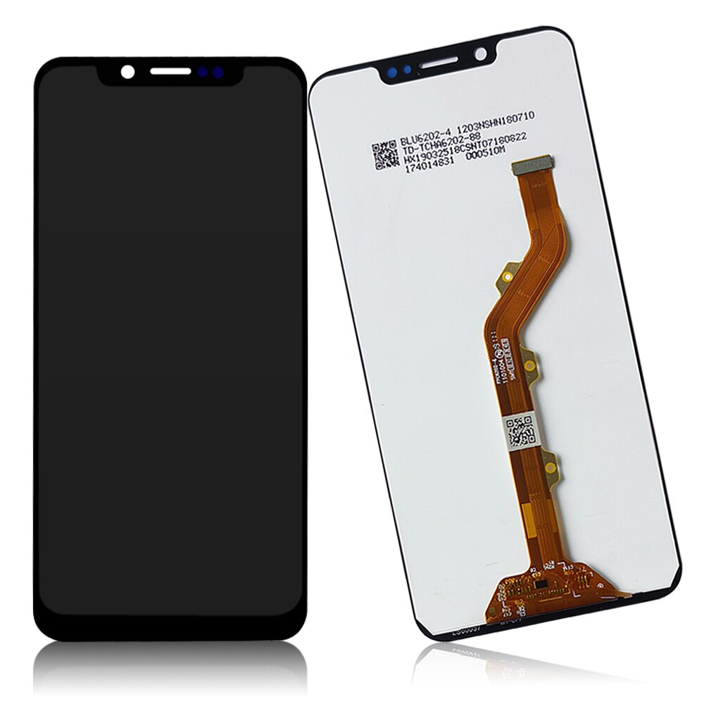 6.2" For Tecno Camon 11 CF7 LCD Display Touch Screen Digitizer Panel Assembly For Tecno Camon 11 CF7 Touch Screen LCD Spair Part