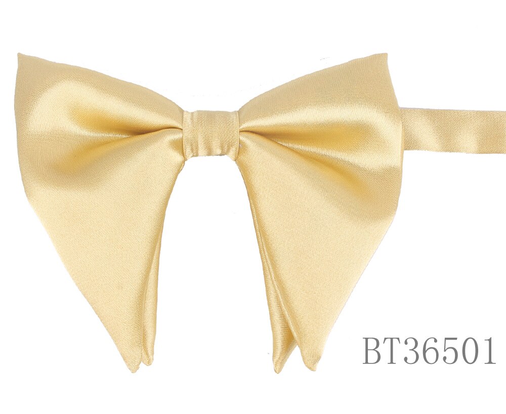 Mode Strikje Voor Mannen Vrouwen Klassieke Grote Bowtie Voor Party Wedding Strik Volwassen Heren Strikjes Sjaaldassen Rood Geel Tie: BT36501