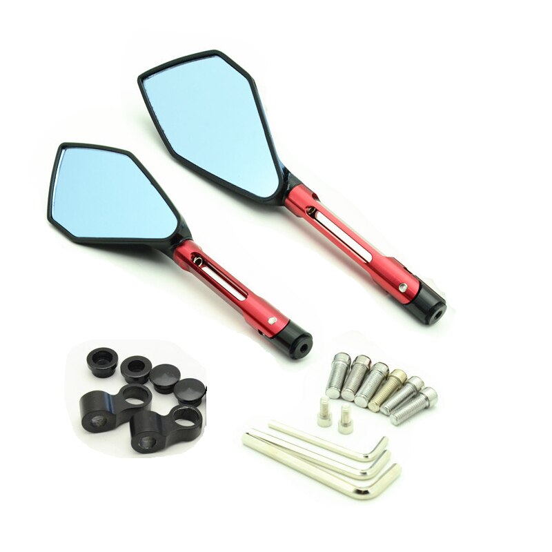 CNC Aluminium Motorbike Stuur Spiegels Achteruitkijkspiegel 6 Kleuren Spiegel voor Honda X-ADV 750 Grom MSX125 MSX125SF