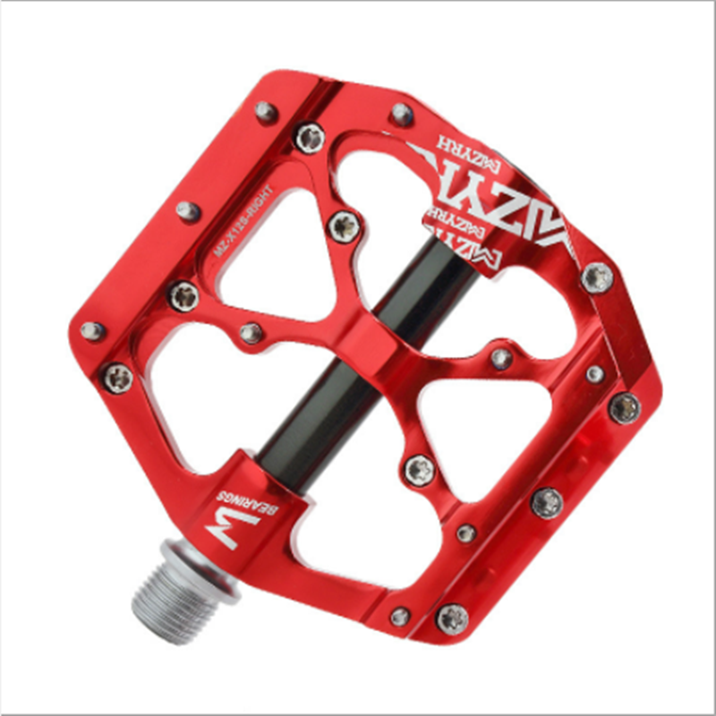 Pedales planos de aluminio ultralivianos para bicicletas de montaña, con 3 rodamientos y sellado Universal, Ciclismo de Carretera