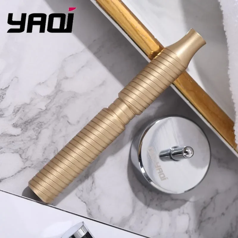 YAQI 88 mm massief messing materiaal veiligheidsscheermeshandvat voor scheerproducten voor mannen