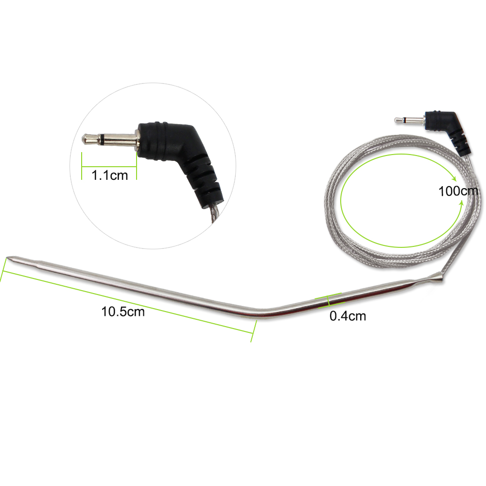 Thermopro TP16 LCD Digitale Koken Keuken Vlees Thermometer voor Grill Oven Roker Klok Timer