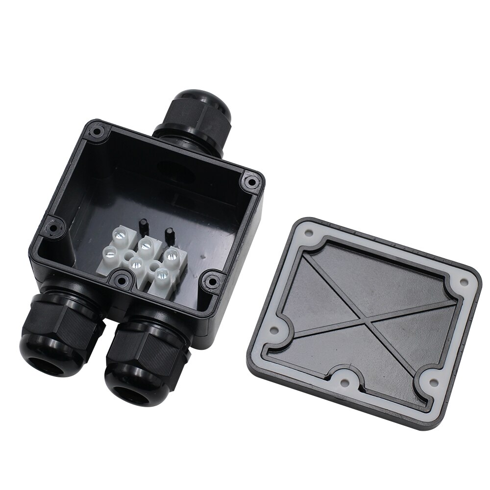 Waterproof Junction Box IP68 2 Way 450V 41A Plug Line M20 Coaxial Underground Electrical Wire Range 5 to 15mm