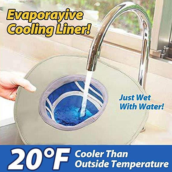 Arctic Cap Cooling Ice Cap Sunscreen Hydro Cooling Bucket Hat Arctic Hat with UV Protection Keeps you Cool