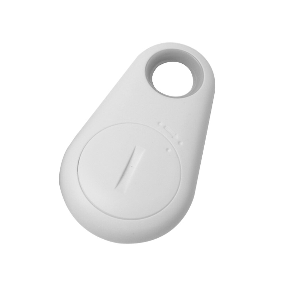 Mini Clever Bluetooth Tracer GPS Lokalisierer Schild Alarm Brieftasche Schlüssel Haustier Hund Auto Tracker: Weiß