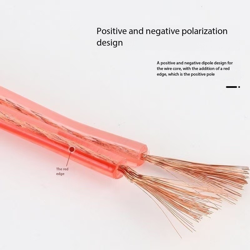 Câble Audio fort à monter soi-même, câble Audio Hi-Fi, fil Audio en cuivre sans oxygène pour amplificateur, système de cinéma maison KTV DJ: 20 mètres