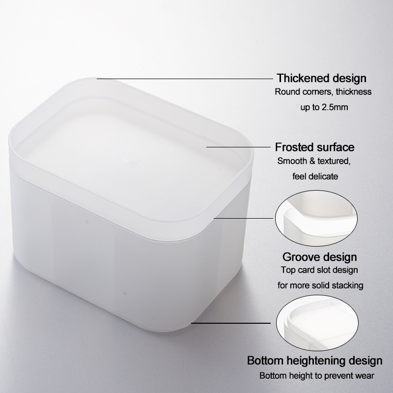 SUNEE Plastic Make Organizer Make Storage Box Cosmetische Lade Organizer Jewerly Container Nagellak Organizer