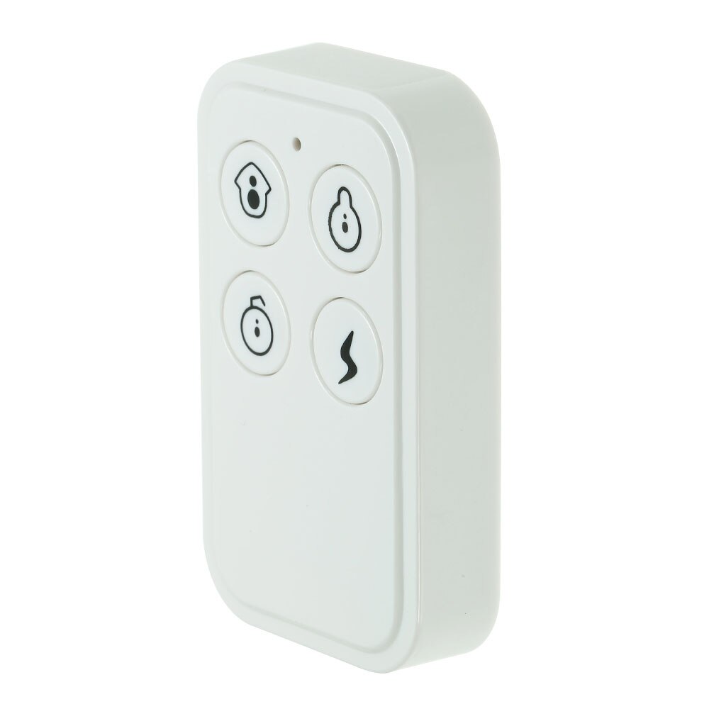 Mando a distancia inalámbrico blanco para sistema de alarma, 433MHz