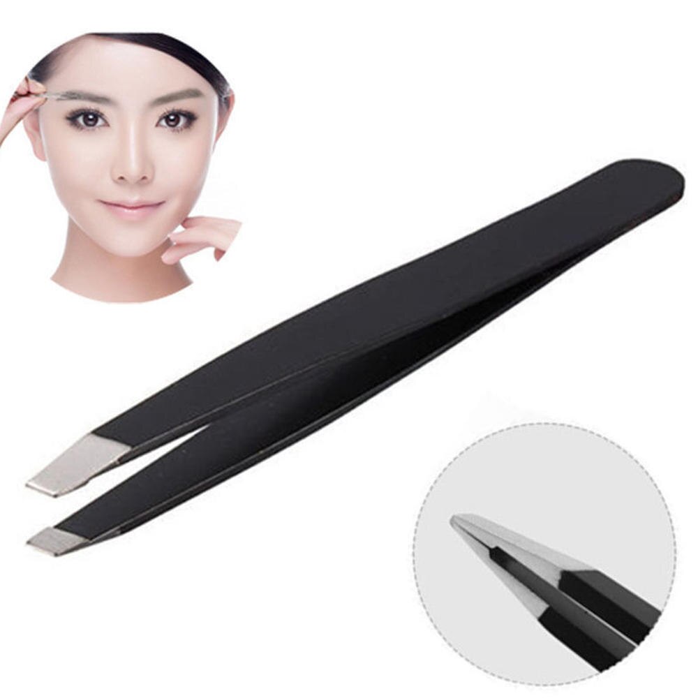 Professionelle Augenbraue Pinzette Rasieren Und Haar Entfernung Slanted Edelstahl Augenbraue Clips Mitesser Entferner Make-Up Werkzeuge: 5