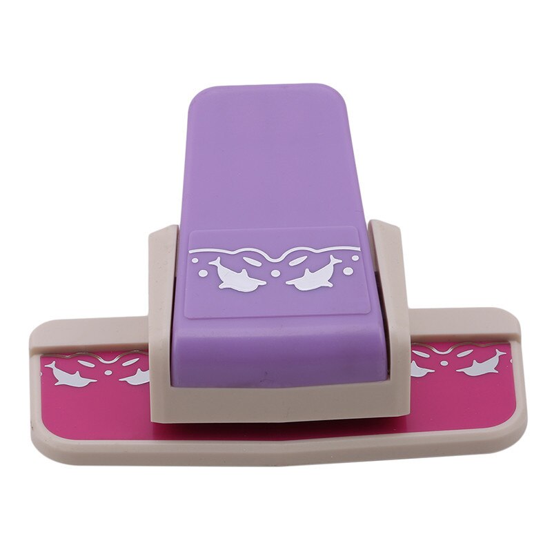 Punch scrapbooking handmade edge device DIY paper cutter craft Handmade fancy border punch S flower embossing: Dolphin