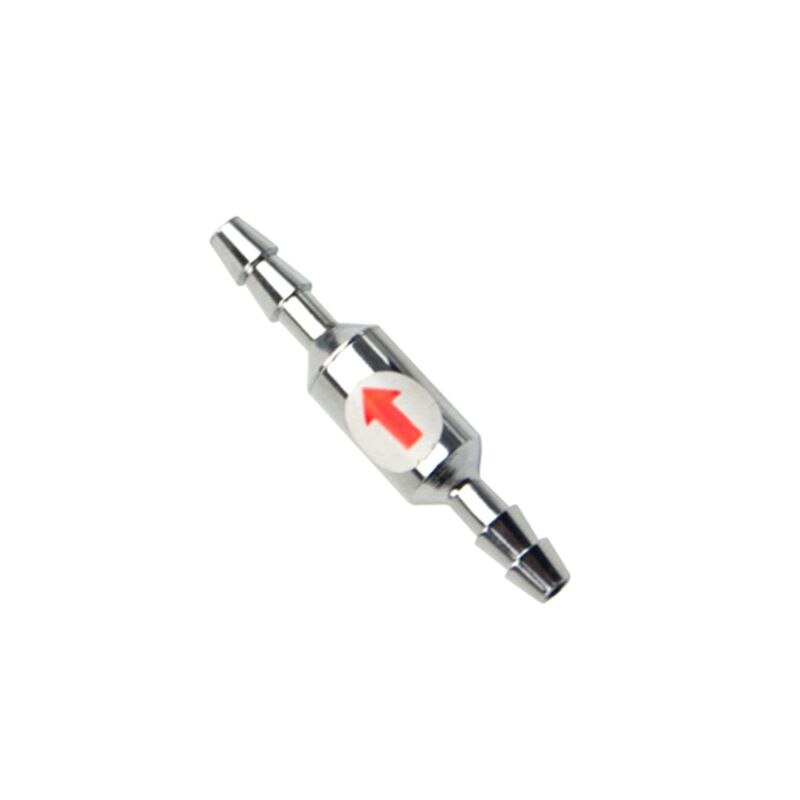Válvula de parada de Acuario, válvulas de retención de dióxido de carbono CO2, acero inoxidable, burbujeador para equipo de dióxido de carbono E7CC