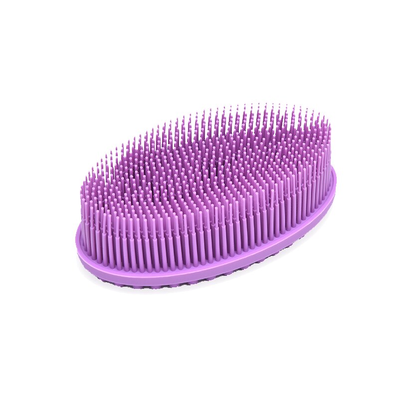 1Pcs Siliconen Head Body Massager Shampoo Hoofdhuid Massage Borstel Body Douche Borstel Bad Spa Douche Gereedschappen