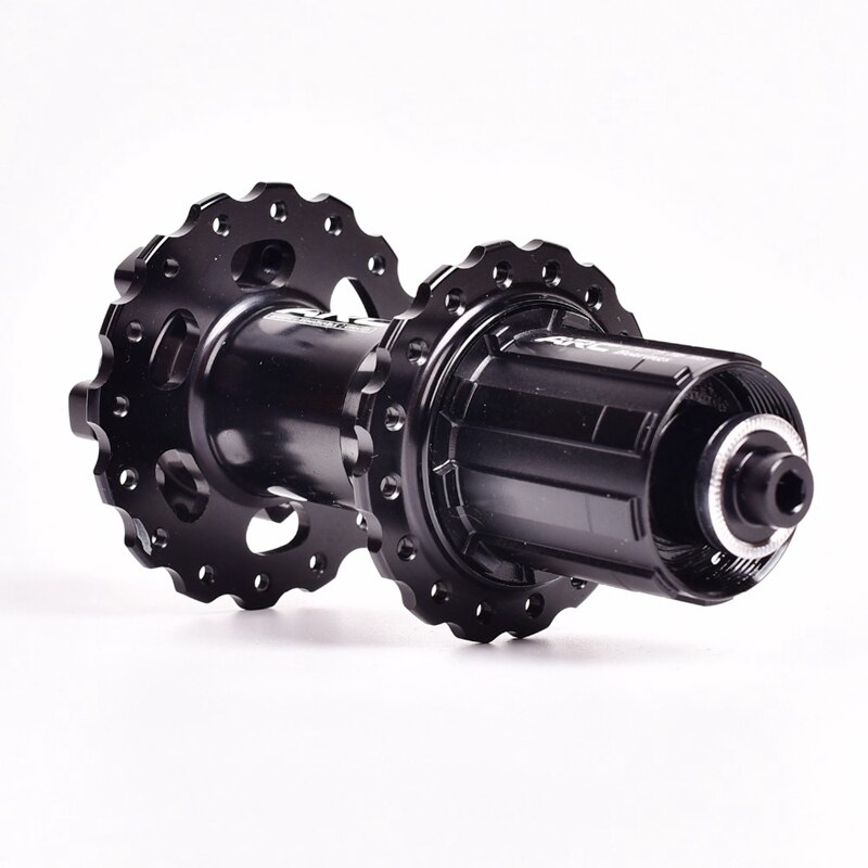 Eje de bicicleta ARC MT006 con 4 rodamientos sellados QR 100X9 135X10MM Set MTB Mountain buje de bicicleta con 28 agujeros