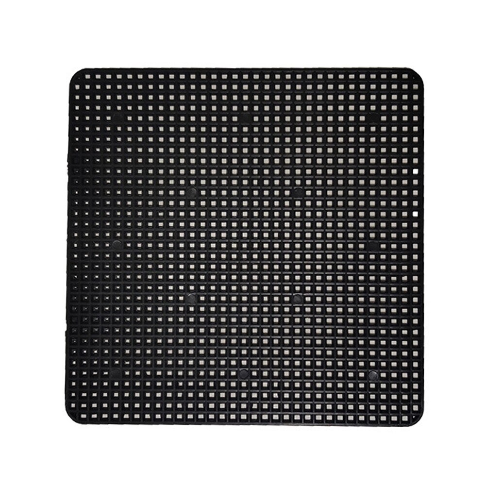 100pcs/set Horticultural Plant Pot Drainage Mat Practical Balcony Bonsai For Garden Square Agricultural Mesh Bottom Pad Durable: 8