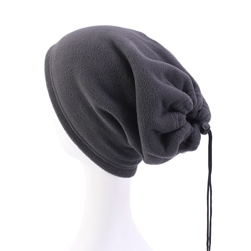 Fleece Lightweight Warm Winter Snood Scarf for Men Outdoor Sport Windproof Face Mask Male Bandana Caps Casual Beanies: 3