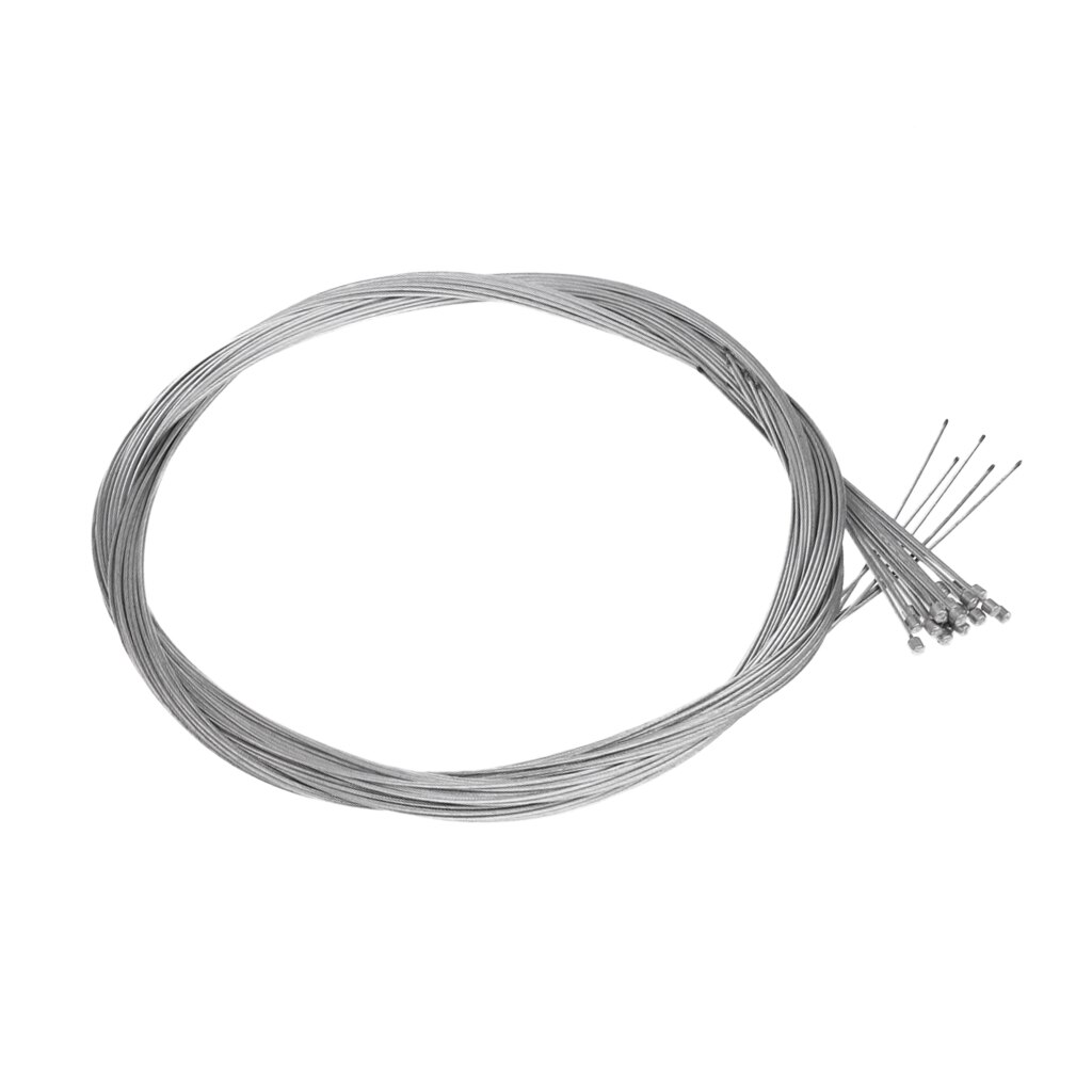 20 piezas de cambio interno para Bicicleta, cambio de marchas, 2m x 1mm, Bicicleta de Cables de cambio interior