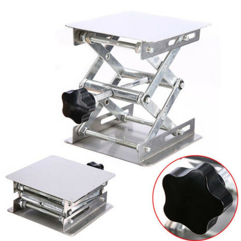 Stainless Steel Manual Lifting Platform Lab Lifter Stand Rack Scissor Laboratory Best Price