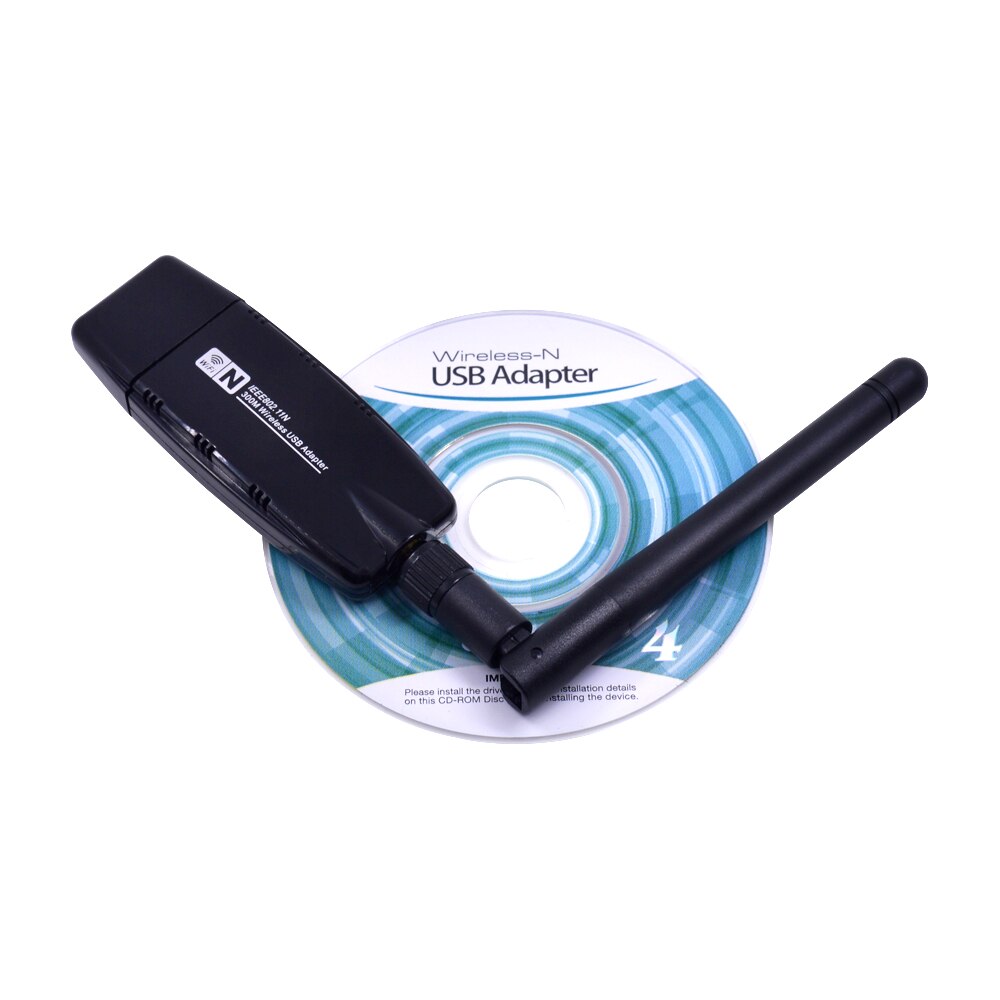 Carte réseau sans fil CHIPAL 300Mbps RTL8192 adaptateur WiFi USB 802.11n récepteur Wi-Fi antenne AP 3dBi pour PC Windows Linux MAC