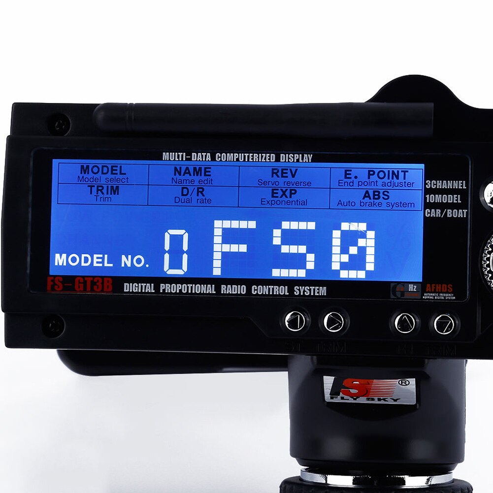 Durable Remote Controller Einfach Betrieb Empfindlich Sender Mit LCD Screen Praktische 2,4G Empfänger Für RC Auto Anti Jamming