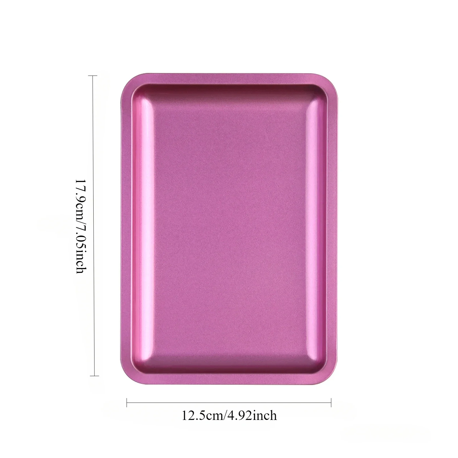 1PC Platz Kosmetische Ablage Nagel Kunst Manikübetreffend Platte Pinzette Schermaschinen Stifte Container Falsche NäGel Gericht Werkzeuge beautilux tablett