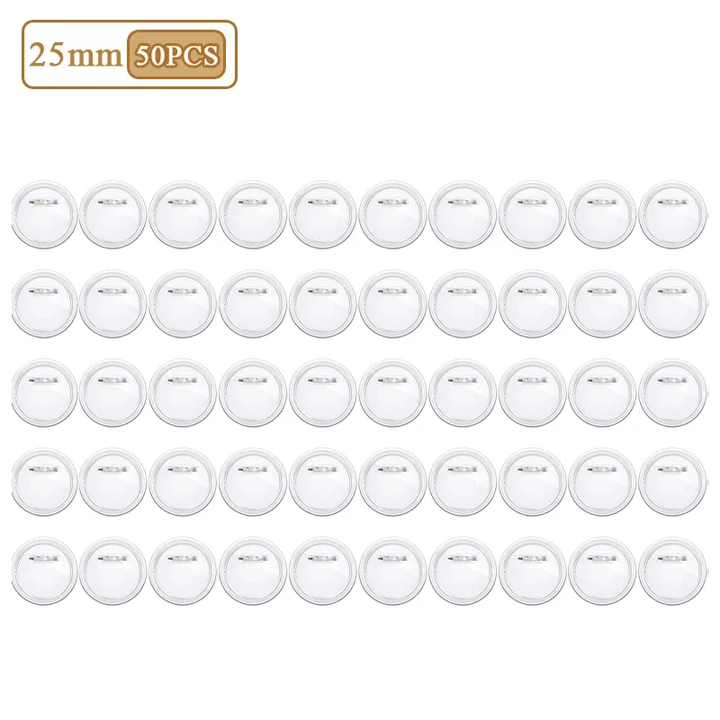 Ronde DIY-badgebouwsset - Benodigdheden voor aangepaste naamplaatjes, broches, cosplay en (Halloween/Kerstmis): Antique Zinc