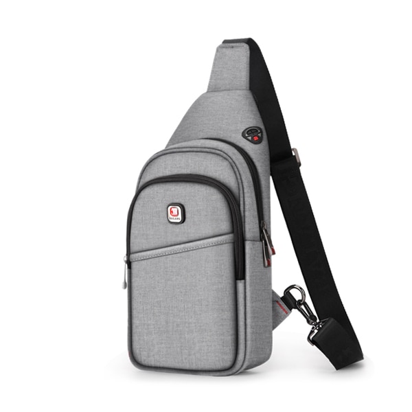 BALANG Crossbody Tassen voor Mannen Messenger Bag Borst Pak Toevallige Zak Waterdichte Nylon Schouderriem Pack