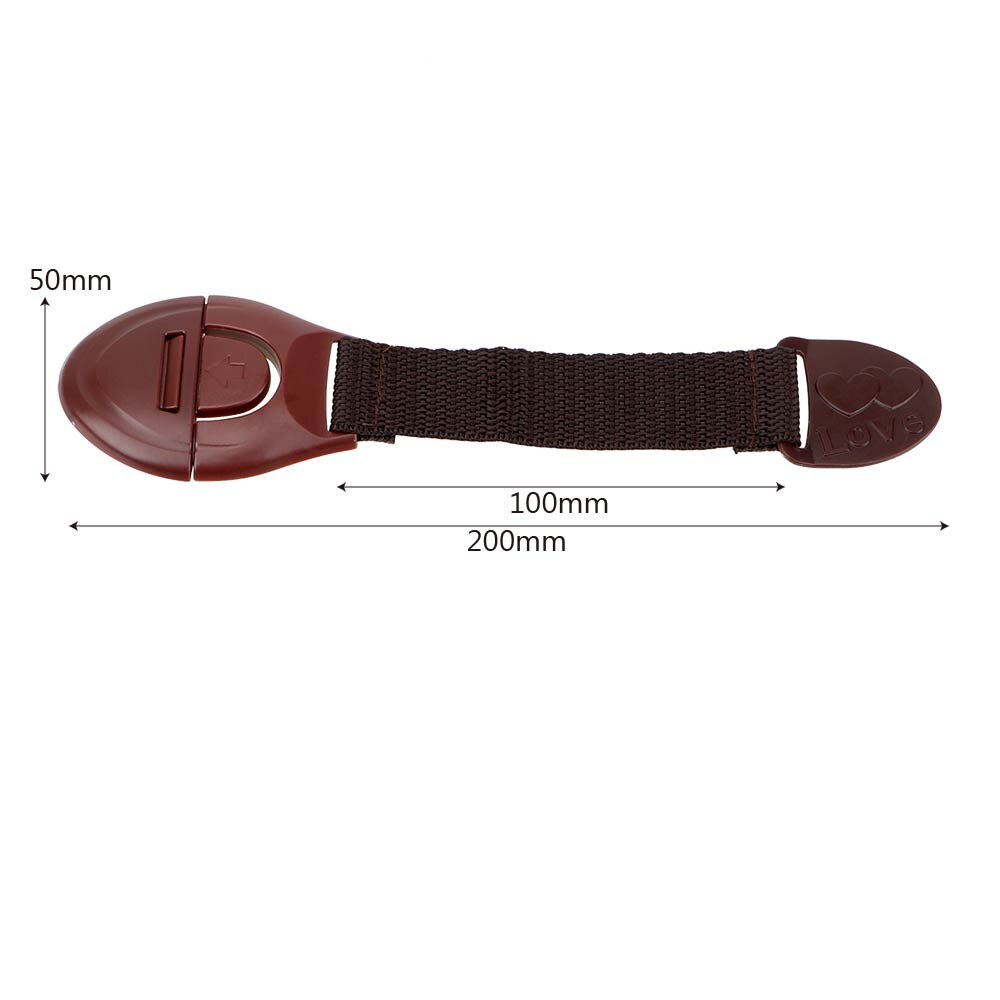 Lade Deur Kabinet Kast Veiligheid Sloten Kind Baby Security Proof 5 Stks/partij Baby Veiligheid Zorg Kind Veiligheid Singels Lock