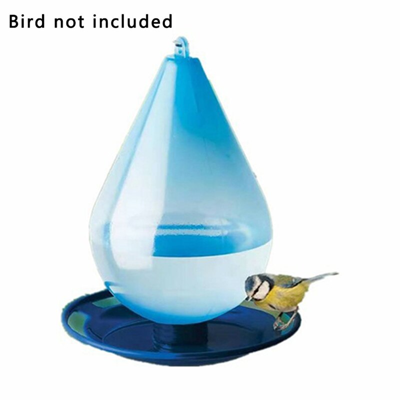 Garden Decor Bird Water Feeder Bottle Hummingbird Feeder Free Nectar Patio Yard Window Bird Food Feeder Drinker Bird Feed