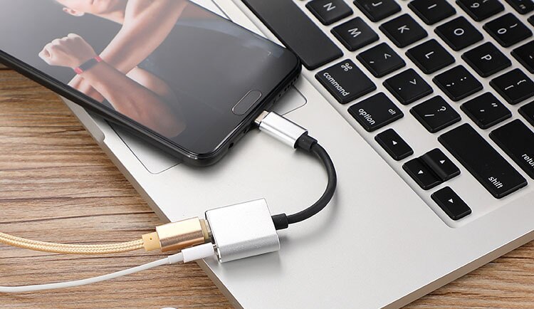 Type C Naar 3.5 Mm Koptelefoon Jack Adapter 2 In 1 Usb C Audio Kabel Converter Opladen Hoofdtelefoon Adapter Voor Huawei Xiaomi