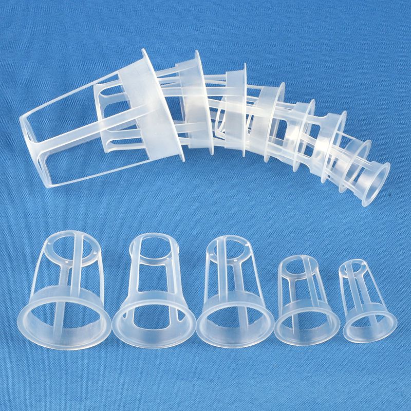 50 stks/partij Hydrocultuur Mand Tuin Groente Grondloze Grow Net Pot Kasplant Kloon Grow Potten Netto Kwekerij Cup