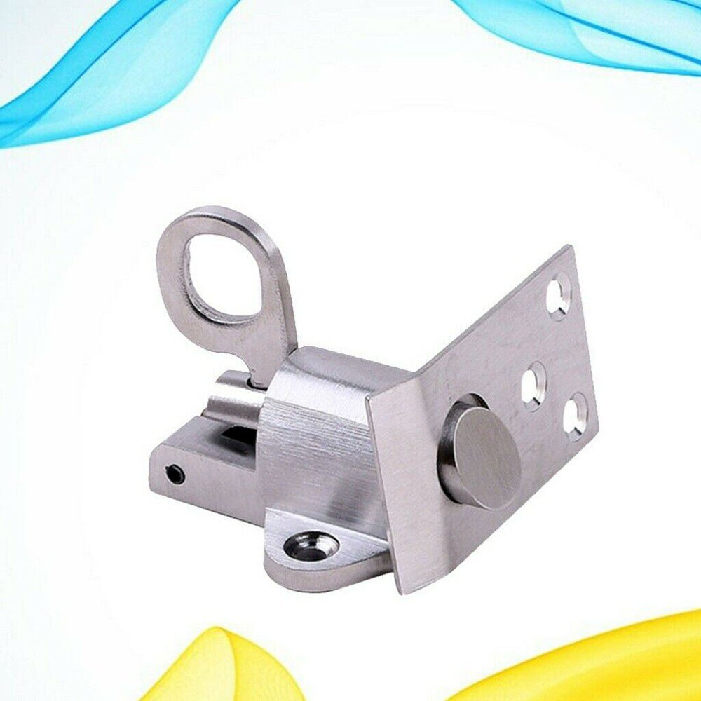 Automatic Spring Loaded Latch Zinc Alloy Security Gate Door Lock For Doors Cabinets Drawers Windows AA
