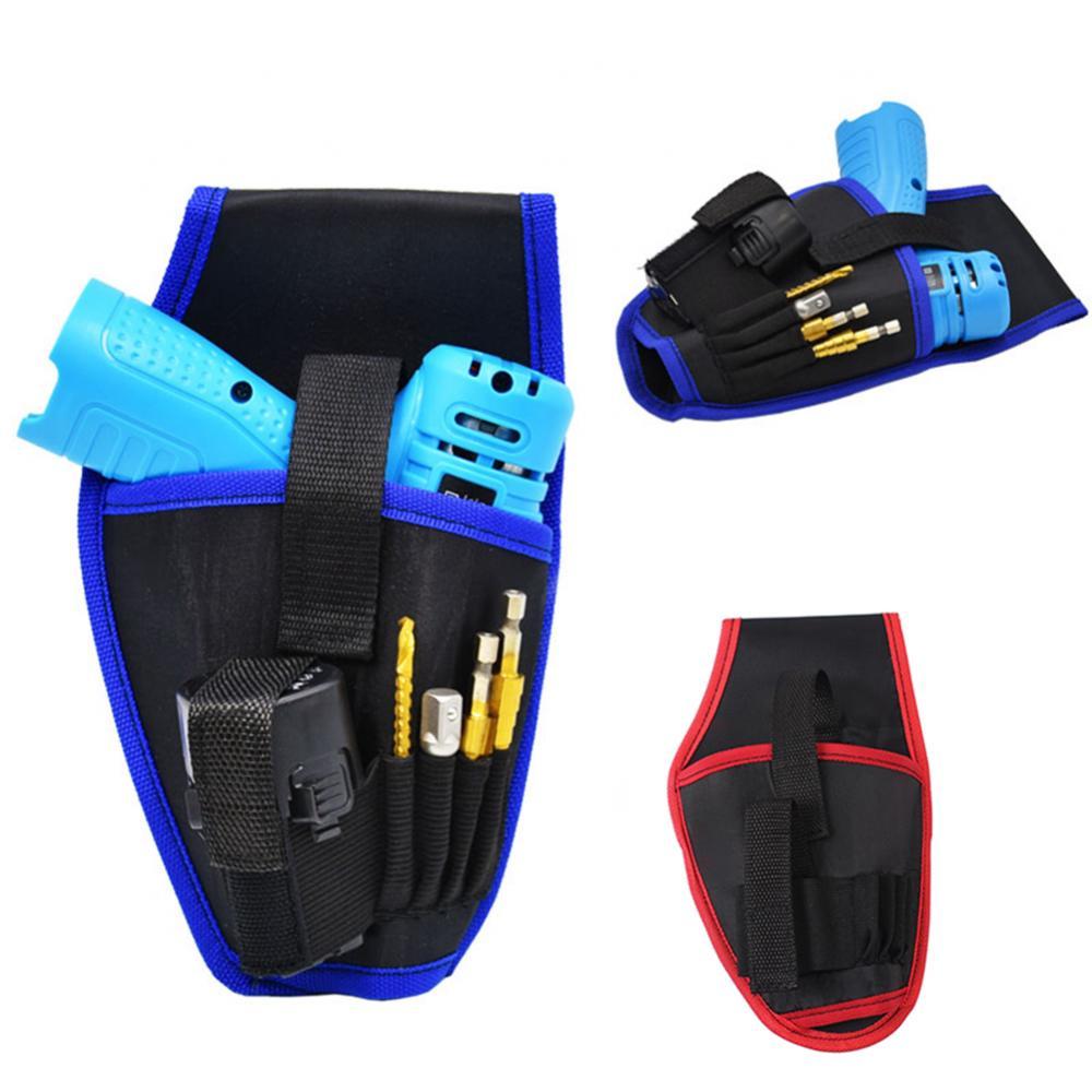 Draagbare Elektricien Reparatie Tool Bag Multifunctionele Boor Draadloze Riem Pouch Taille Accuboormachine Opslag Pocket