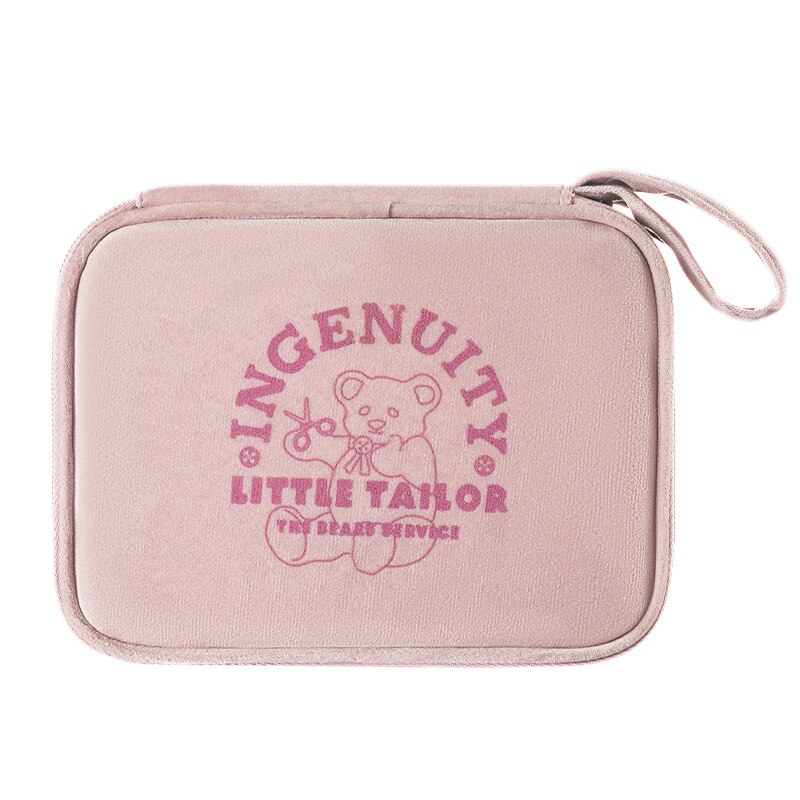 JSWORK Sewing Thread Box Bag Set Organizer Craft Storage Costuras Accesorios Suture Kit Supplies Boite Couture Needles Tools