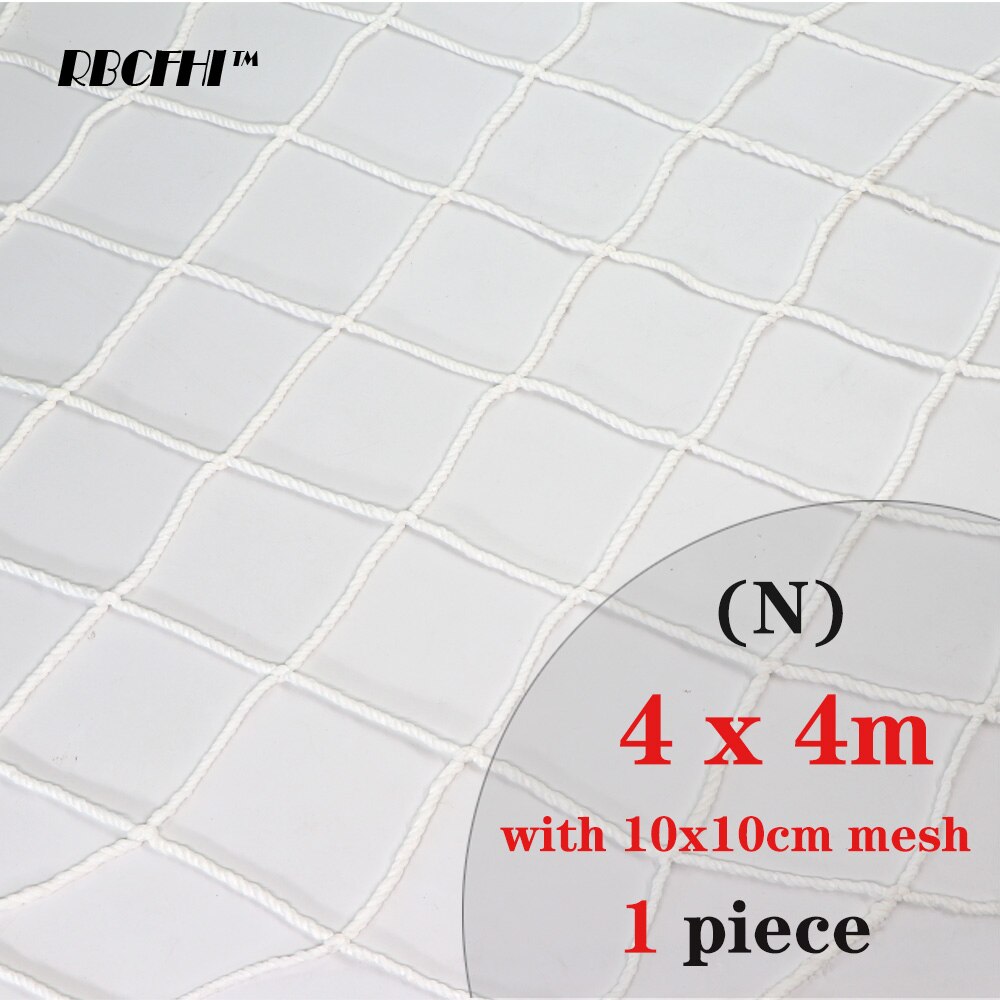 RBCFHI Plant Trellis Netting 10x10CM Square Soft Mesh Safety Home Balcony Railing Stairs Fence Against Falling Safety Netting: 4x4m mesh 10x10cm