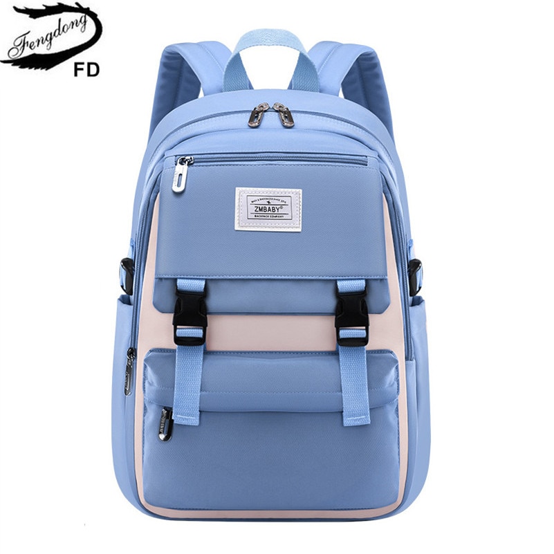 Fengdong freundlicher schule taschen für mädchen primäbetreffend Schüler viele abteilungen schule Rucksack mädchen Campus Rucksack