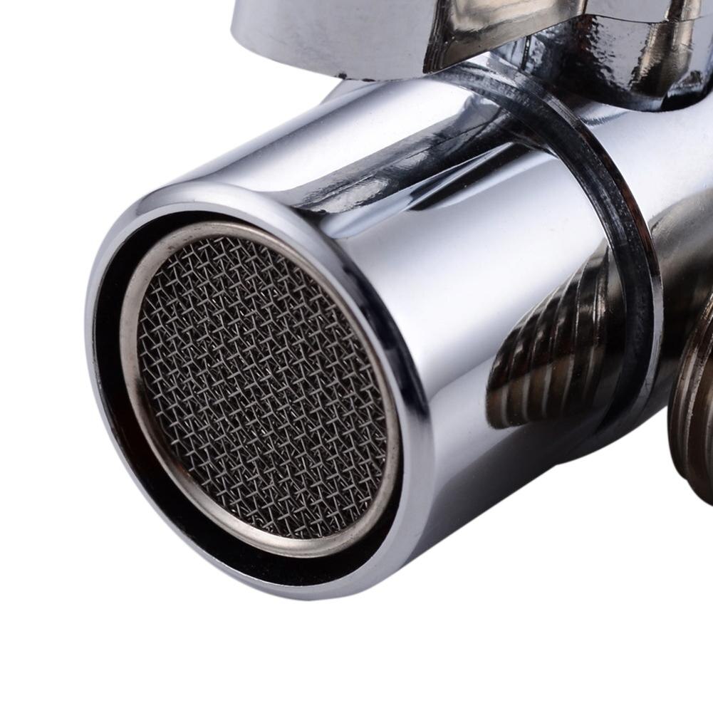 G1/2 Kitchen Bathroom Faucet Shut-Off Valves Water Switching Valves M22xM24 For Regular Shower Hose