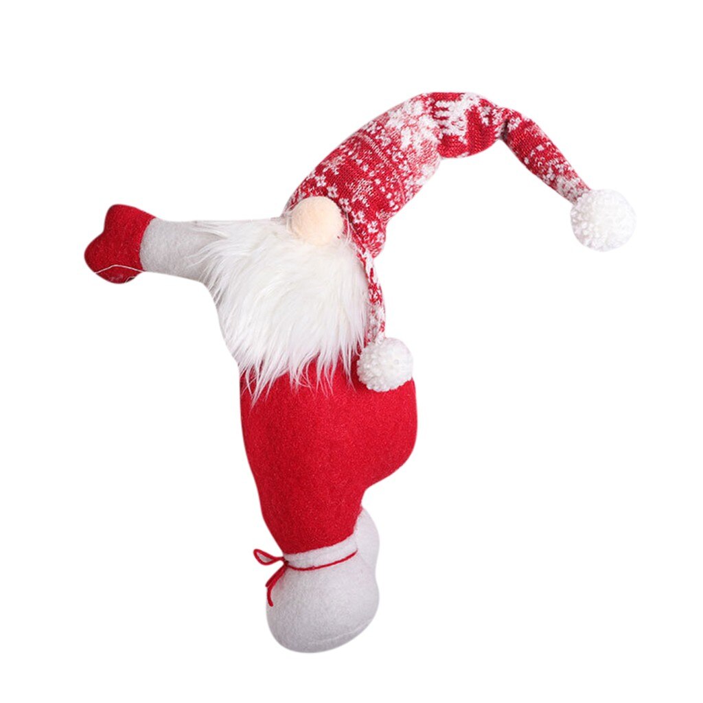 père noël ornement tricoté laine rideau tenir porte rideau bouton noël ornement noël nouvel an: B