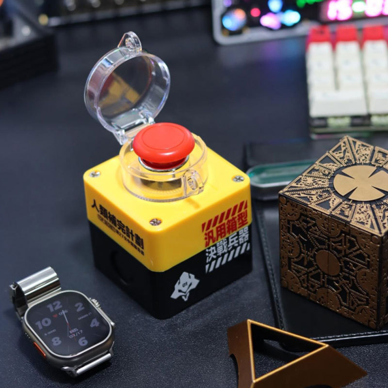 Creatieve Afstandsbediening AAN/UIT Schakelaar Voor Desktop Computer Draadloze PC Moederbord Boot Knop Gaming Kamer Decoratie