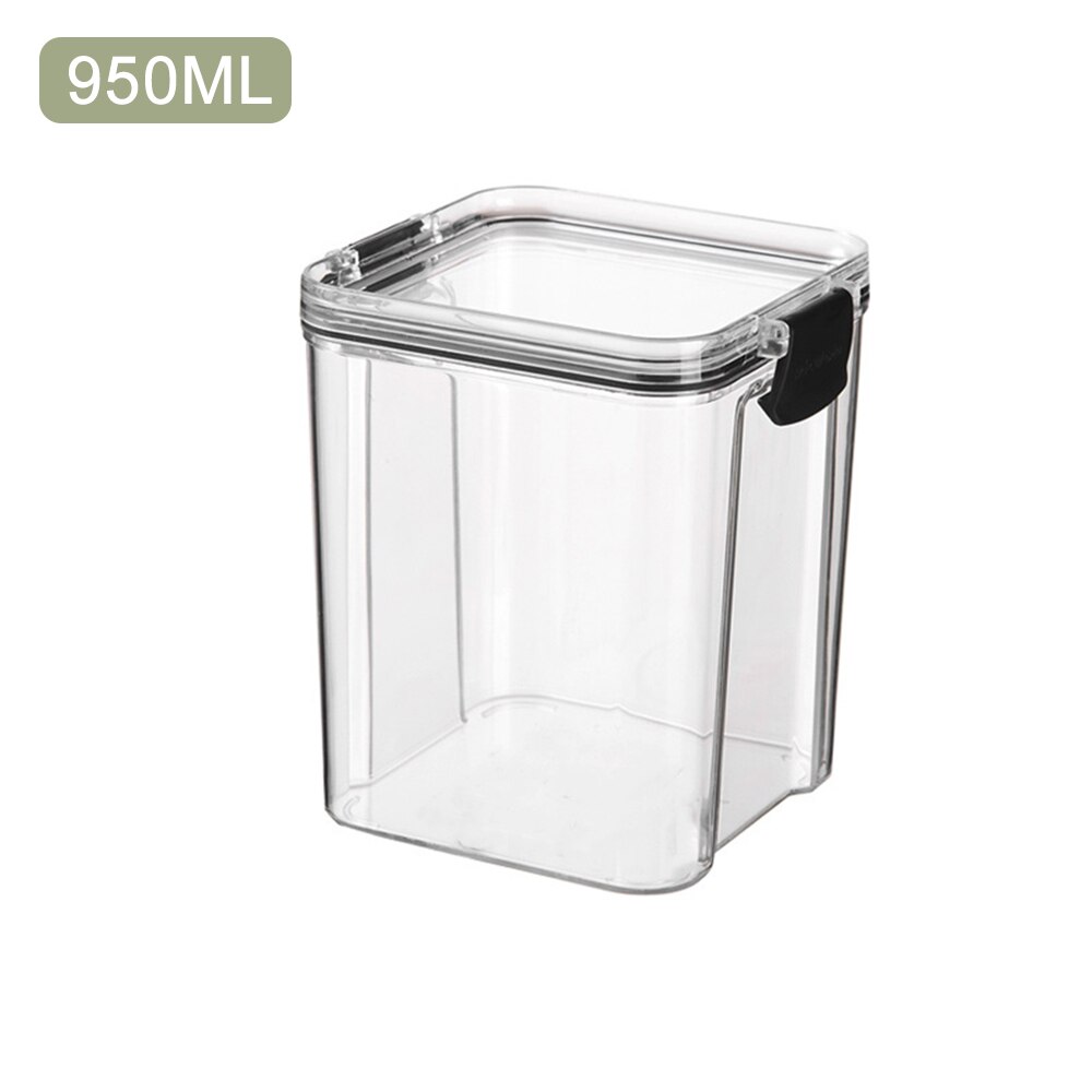 Ar Set With Lid Food Storage Container Noodle Box Multigrain Storage Tank Sealed Cans Refrigerator Food Storage Container: 950ML