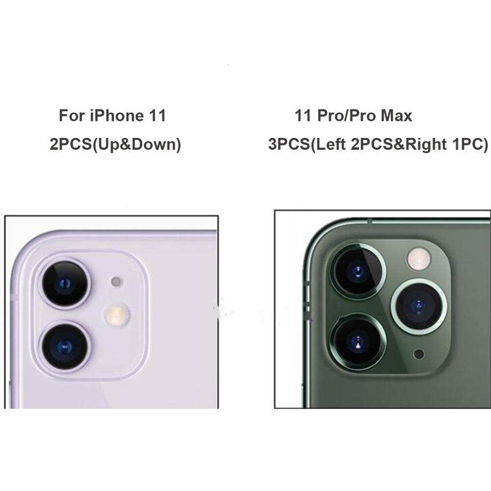 Oryginalna tylna szyba aparatu dla Apple iPhone 13Promax 12 Mini 11 pro max X Xs max Xr 8 7 6s zepsuta tylna kamera wymiana szkła
