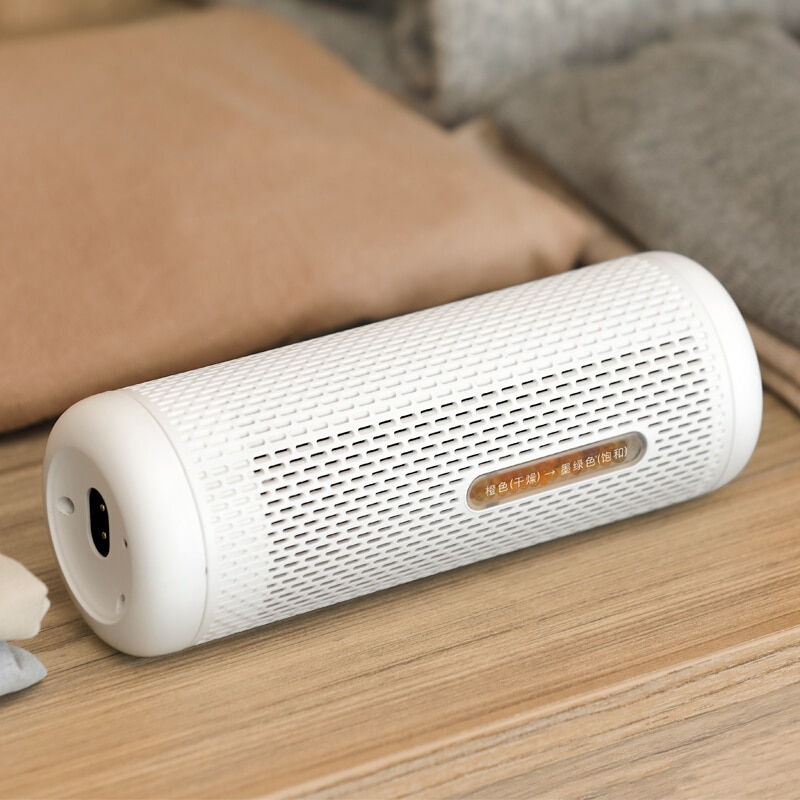 Deerma Small Mini Dehumidifier Mini Dehumidification Box Electric Air Dryer for Home Wardrobe Bookcase